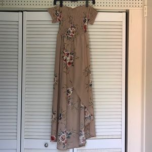 Never worn, size small, floral dress